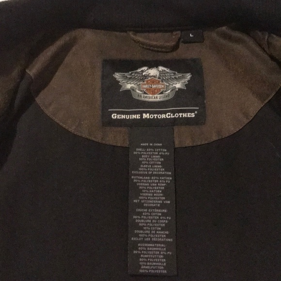 Harley Davidson Vintage StyleCafe Racer Jacket